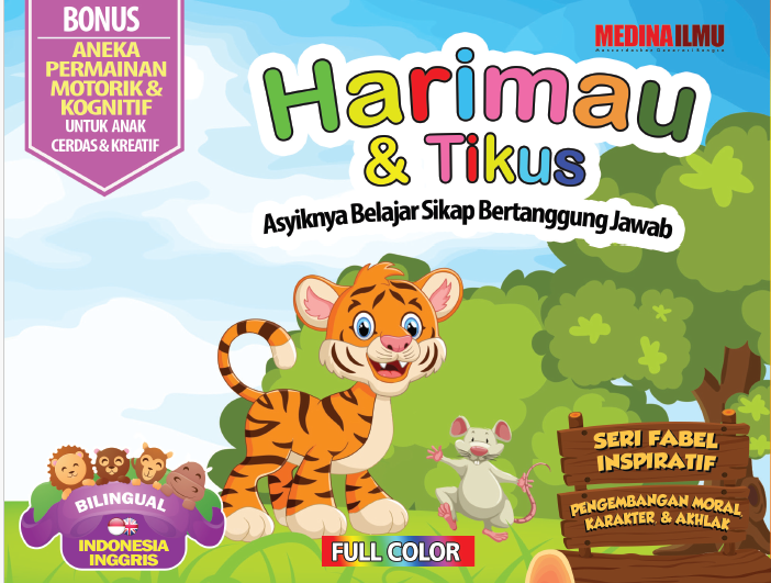 Seri Fabel Inspiratif Harimau dan Tikus
