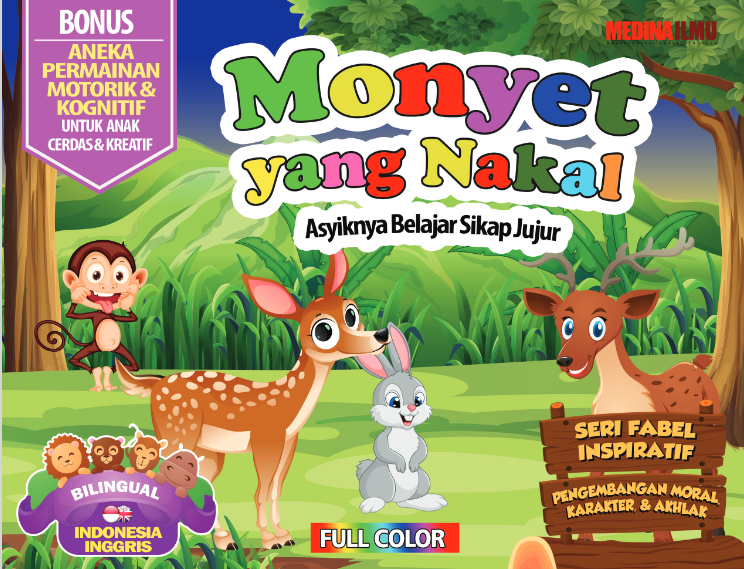 Seri Fabel Inspiratif monyet nakal